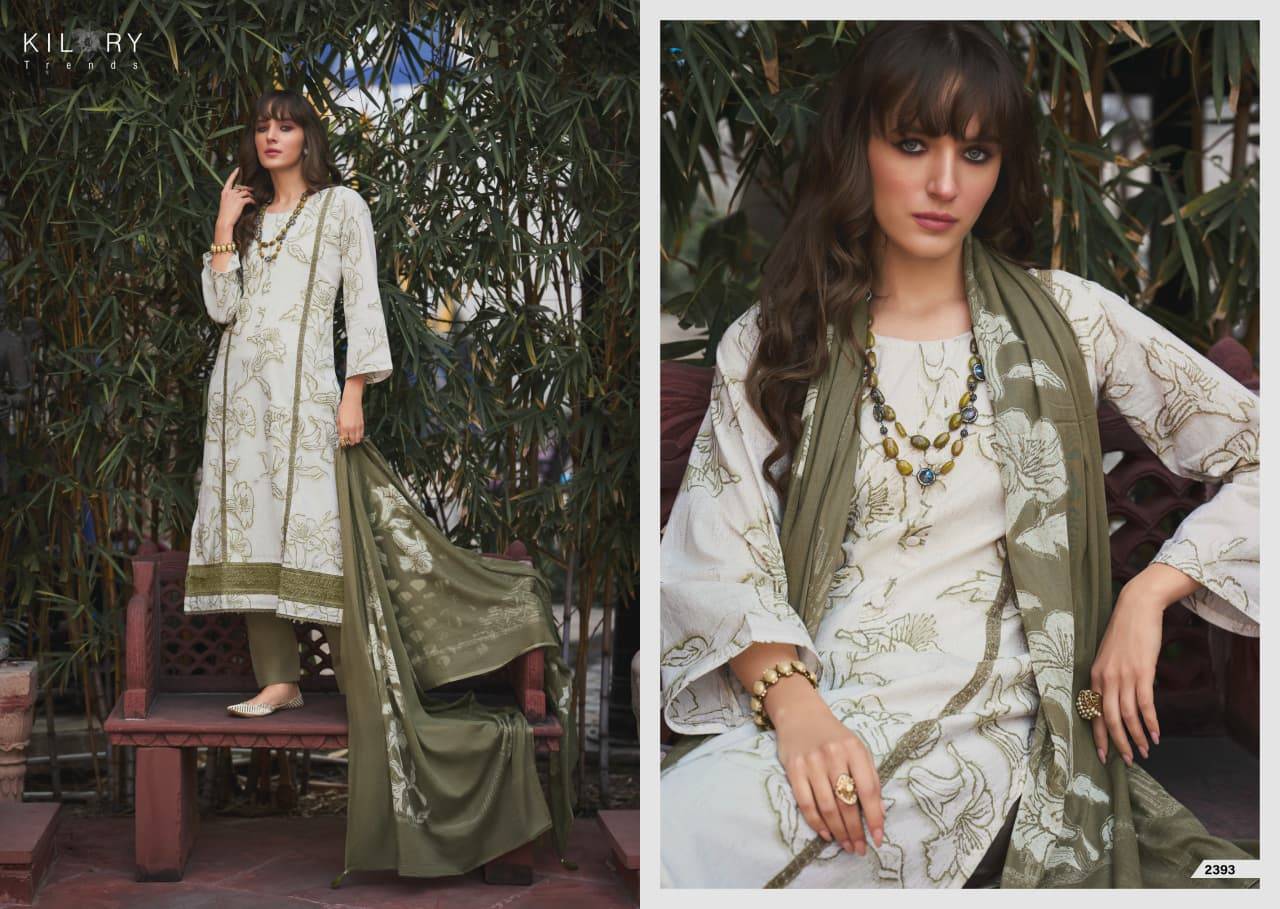 DESERT By KILORY TRENDS 2391 To 2394 Series Stylish Beautiful Colourful PURE LAWN COTTON Dresses At Wholesale Price
